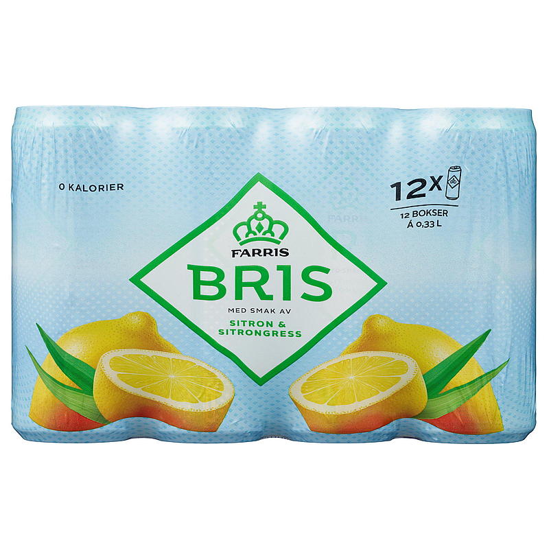 Farris Farris Bris 12-pk 0,33 l Sitron/Sitrongress
