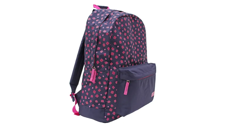 PAPERZONE Freizeitrucksack 29l Pinke Punkte