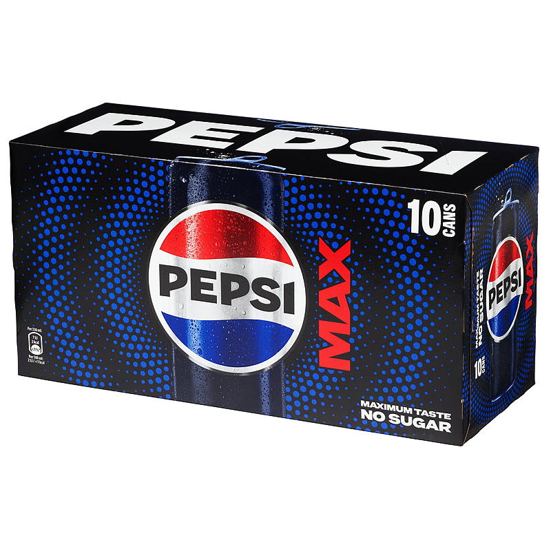 Pepsi Pepsi Max 10x0,33 l boks