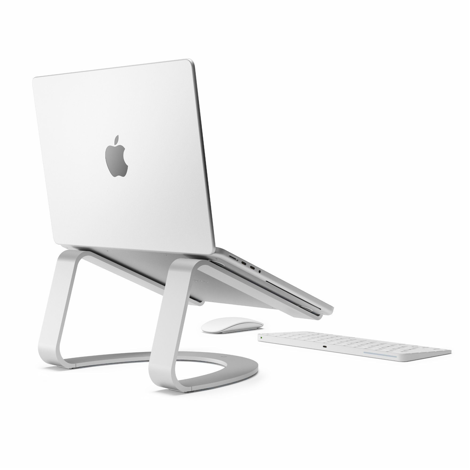 Twelve South Curve SE Aluminium Stand, Silber Laptop-Ständer, (MacBook / Notebooks von 13 bis 16 Zoll)