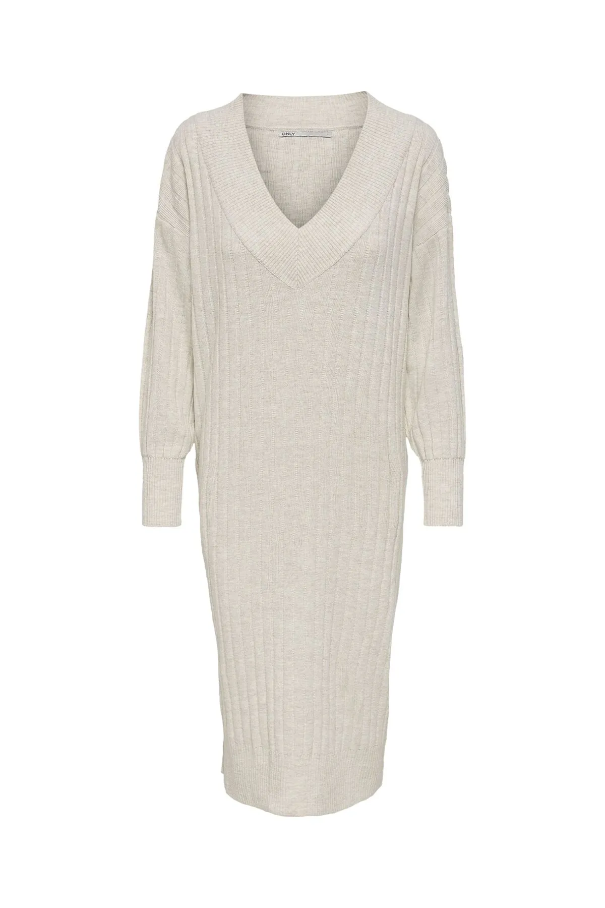 Only  Strickkleid ONLNEW TESSA L/S MIDI V DRESS KNT NOOS