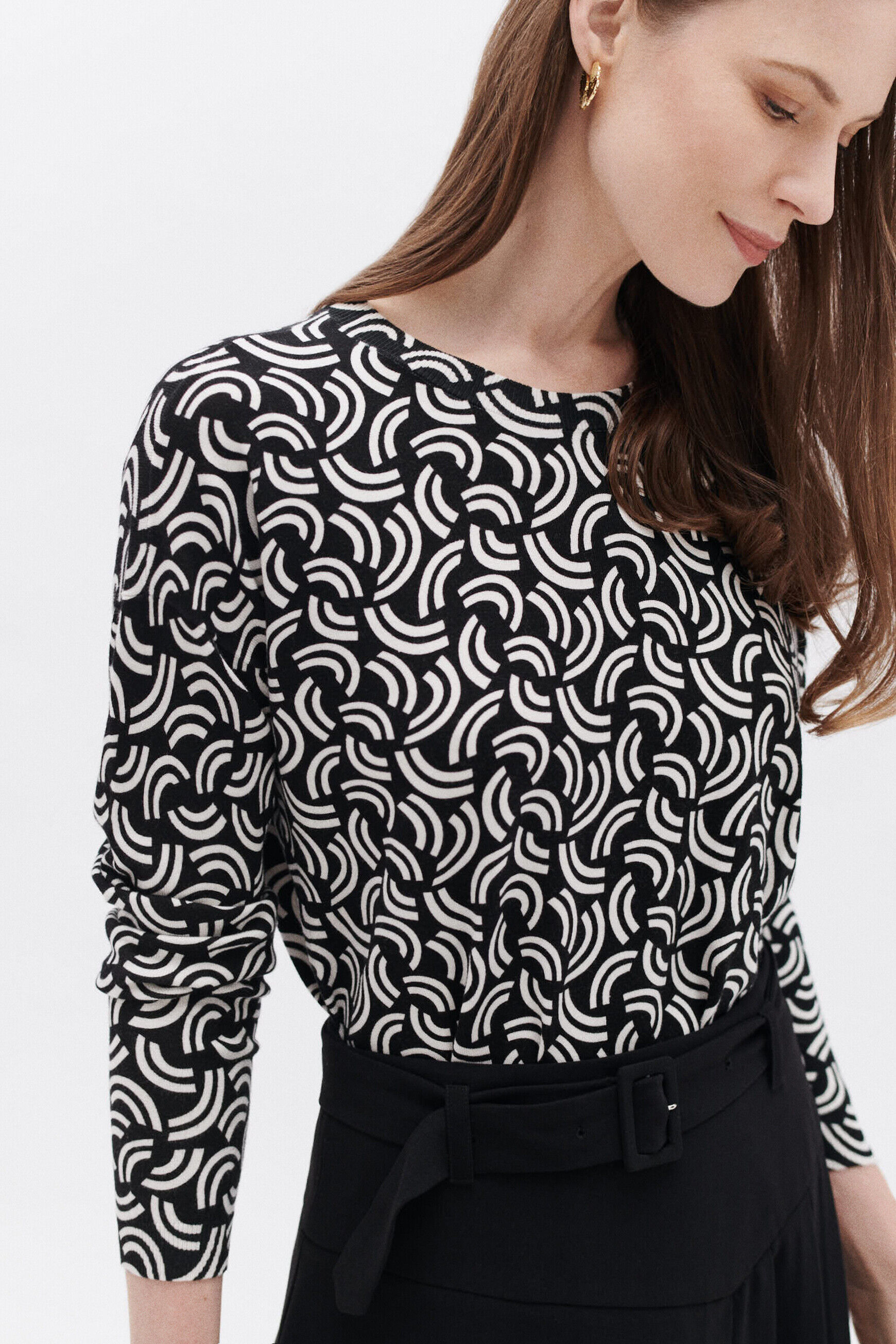 Pull mateo noir femme
