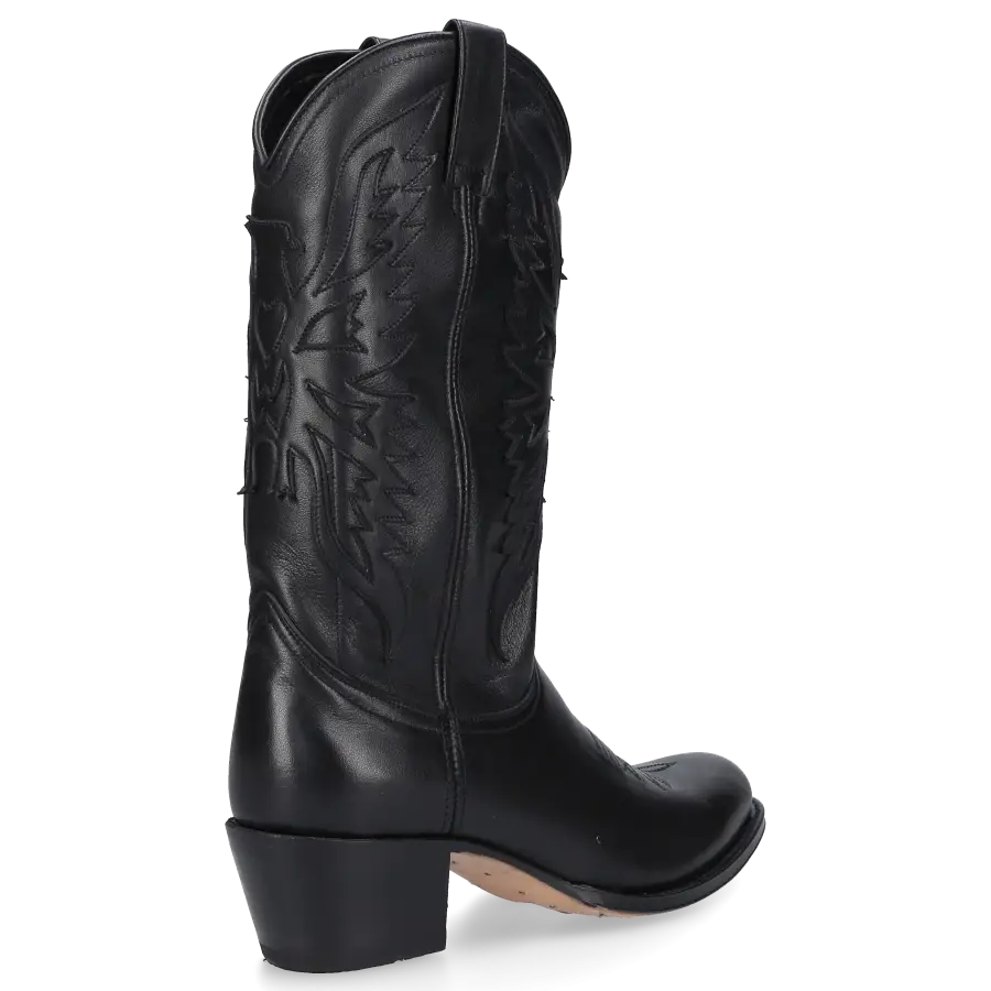 Sendra - Stiefel SALVAJE Kalbsleder - schwarz