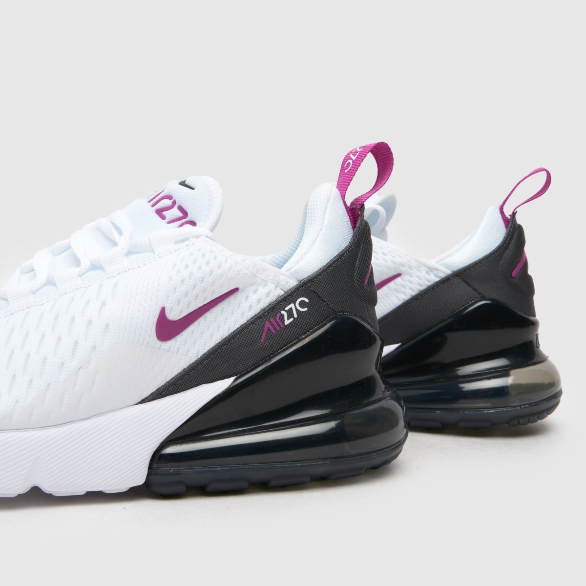 Nike vita multifärgade Air Max 270 flickor ungdomsskor