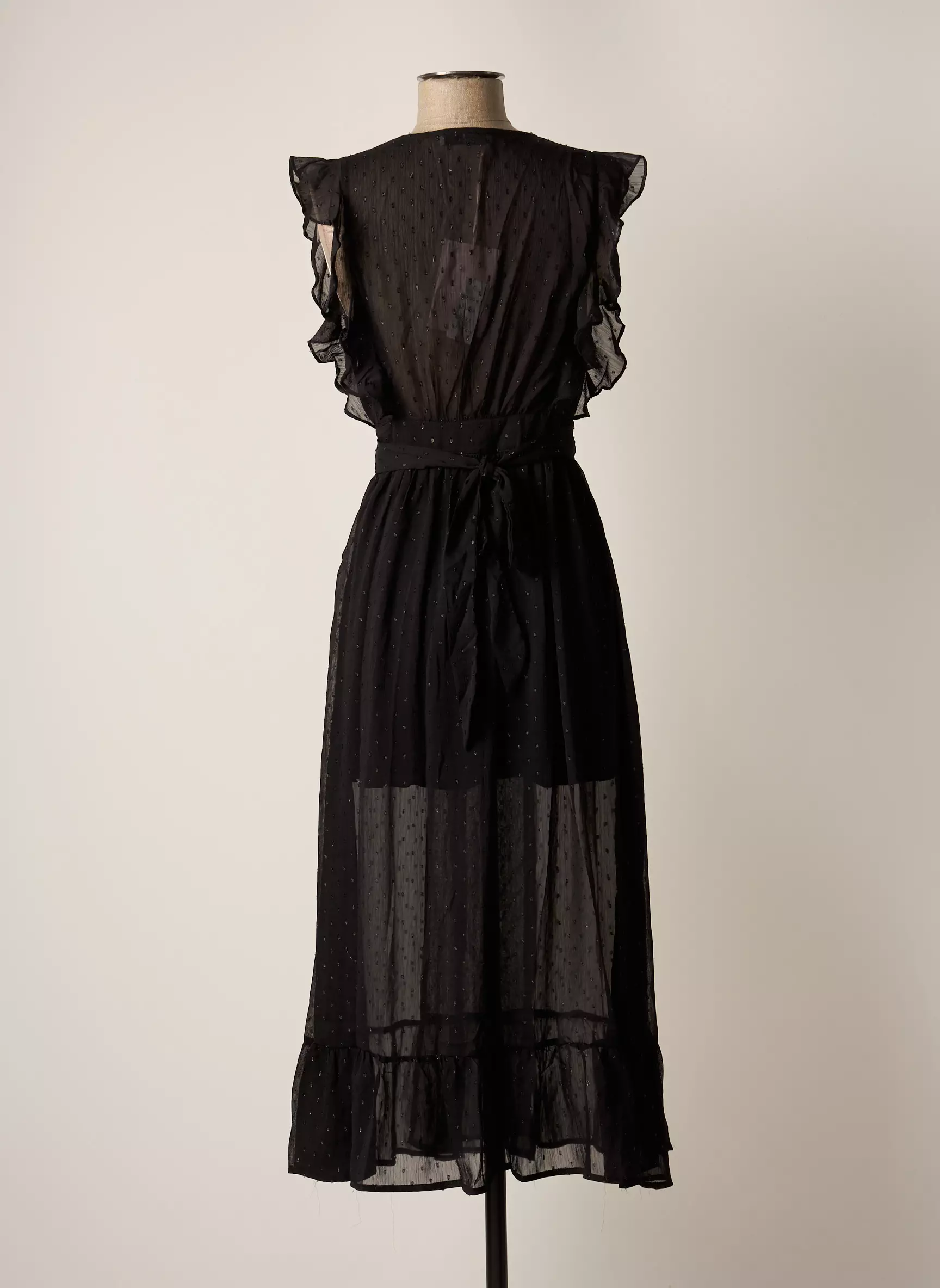 Calie Robes Longues Femme couleur noir