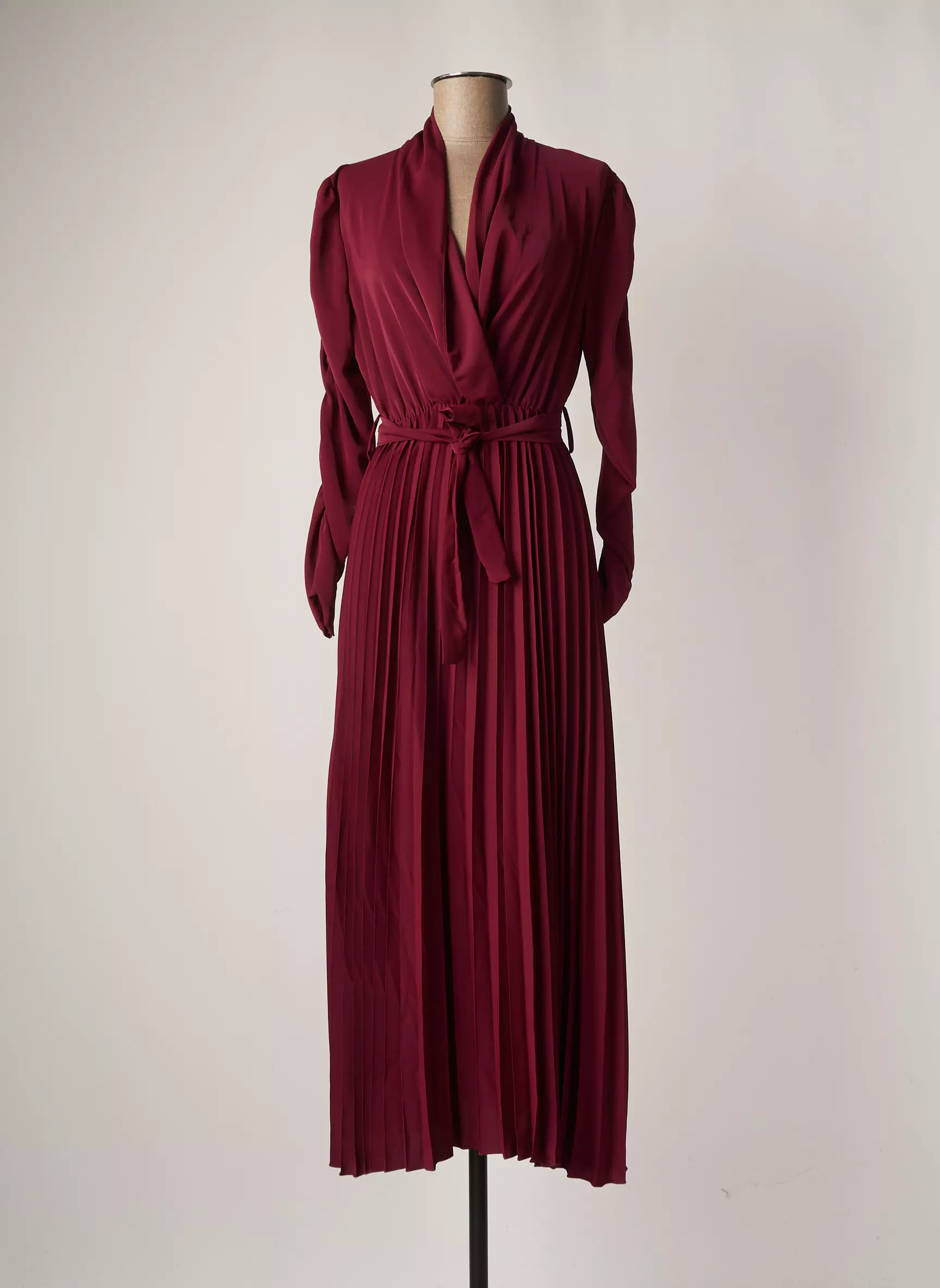 Dona Lisa Robes Longues Femme couleur rouge