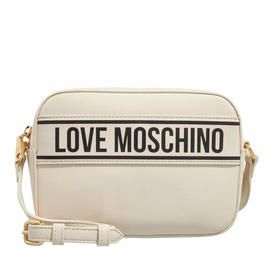 Love Moschino - Love Moschino Shoulder Bags Textil White - weiß