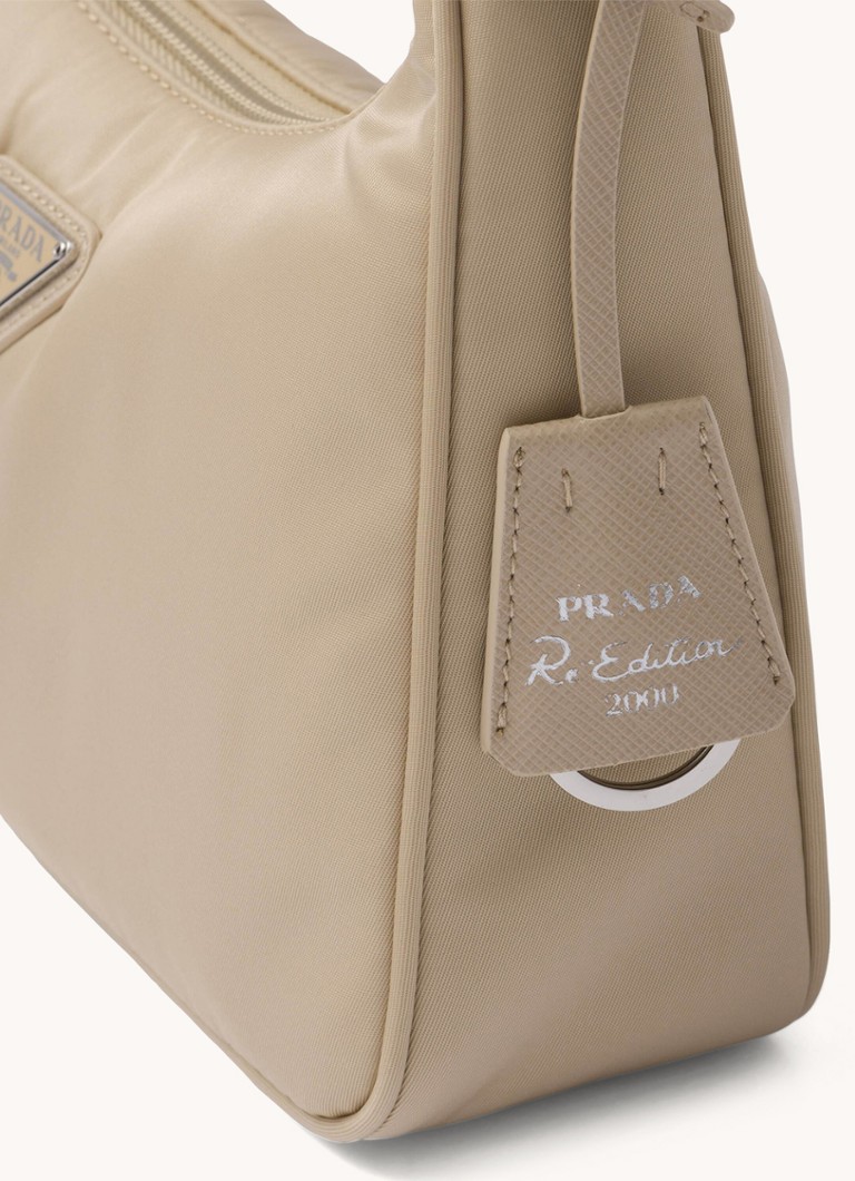 Sac bandoulière Prada Re-Nylon Réédition 2000 Mini avec logo