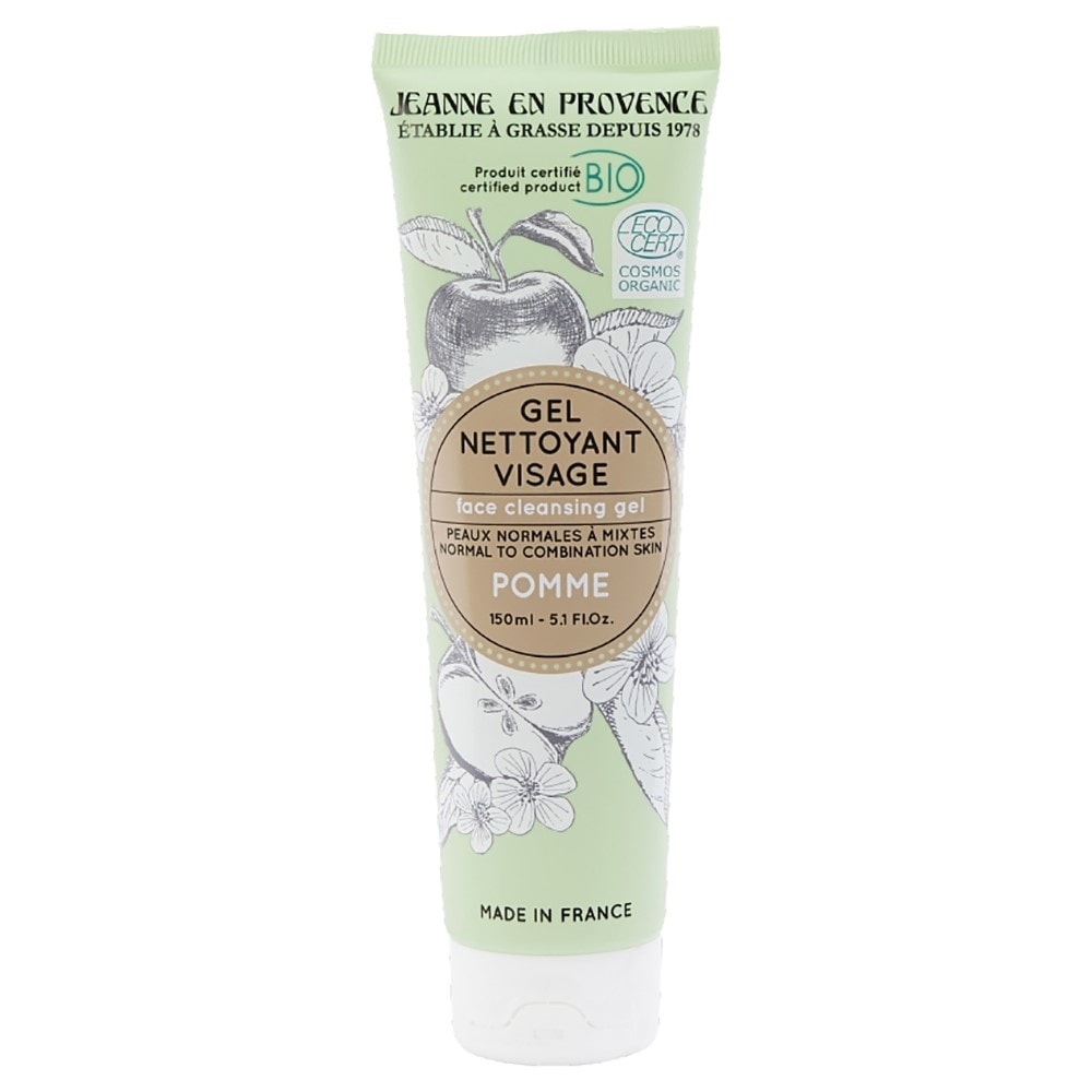 jeanne en provence Gel Nettoyant Visage Pomme Gel Nettoyant