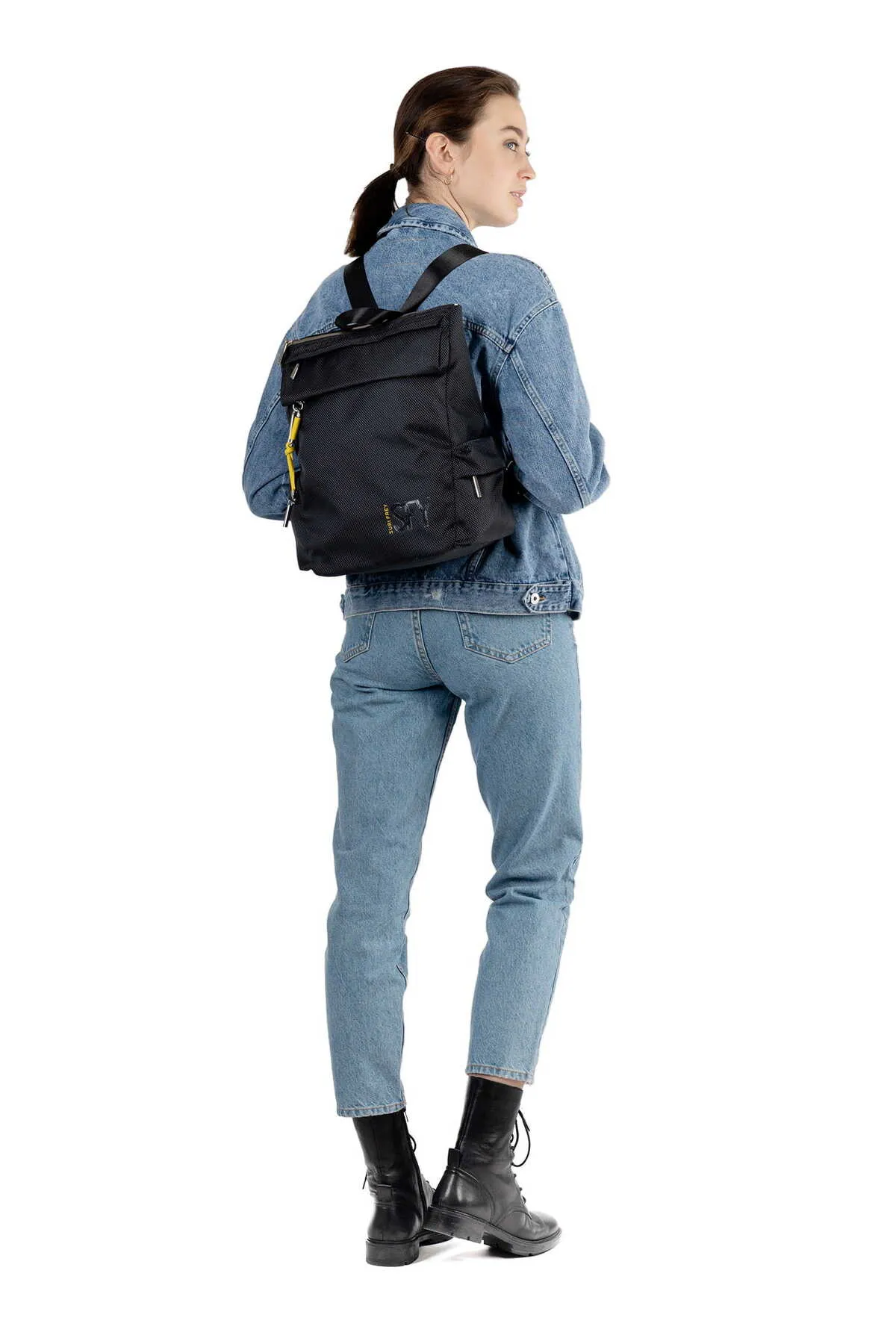 SURI FREY  Rucksack - Blau - Unifarben