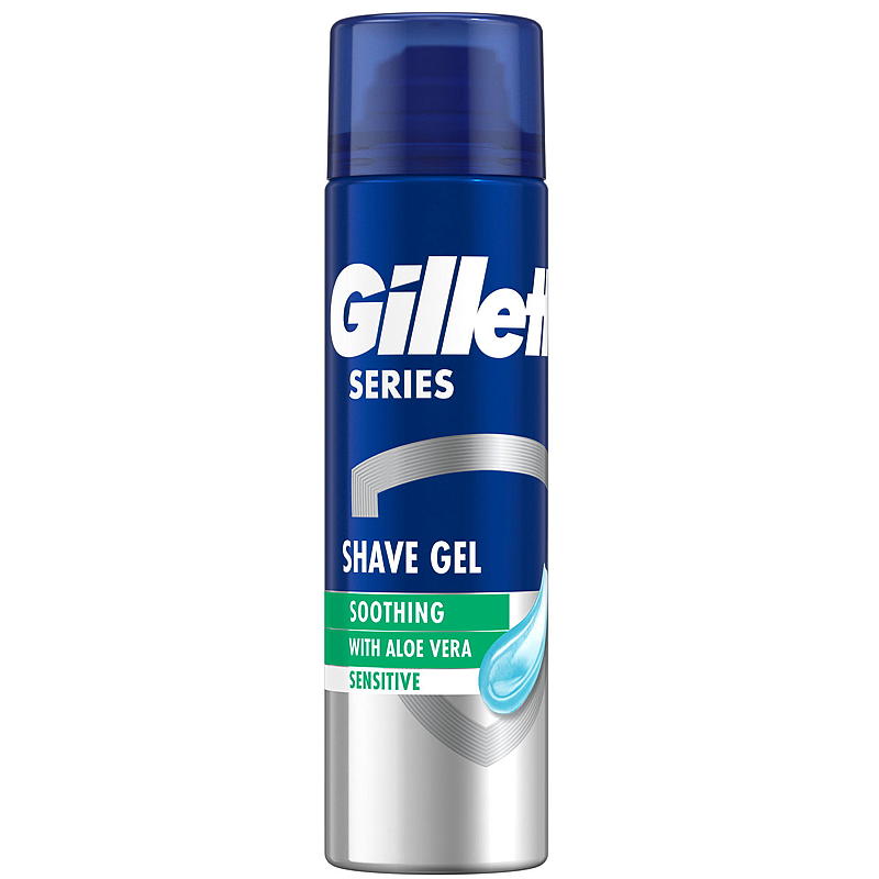 Gillette Gillette barbergel 200 ml, sensitive