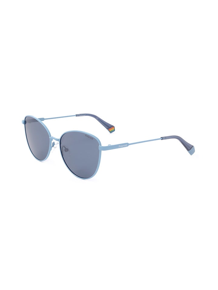 Polaroid Damen-Sonnenbrille in Hellblau/ Blau günstig kaufen 55