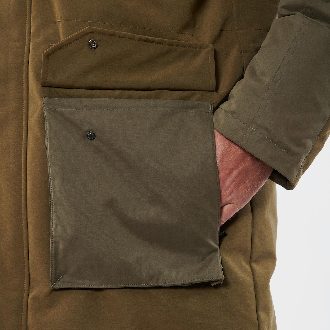 VOHAK  Parka kaki homme