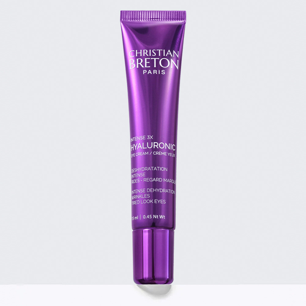christian breton CREME CONTOUR DES YEUX HYDRATATION INTENSE AUX 3 ACIDES HYALURONIQUES CREME YEUX