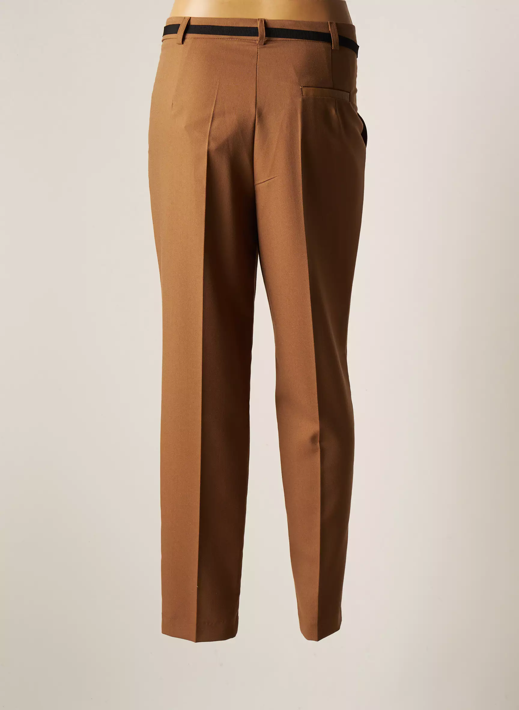 La Fee Maraboutee Pantalons Chino Femme couleur marron