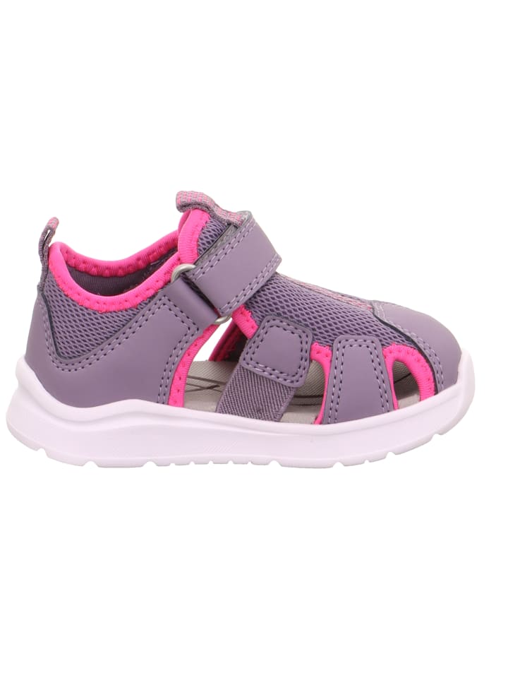 superfit Lauflernsandale WAVE in Lila/Pink günstig kaufen