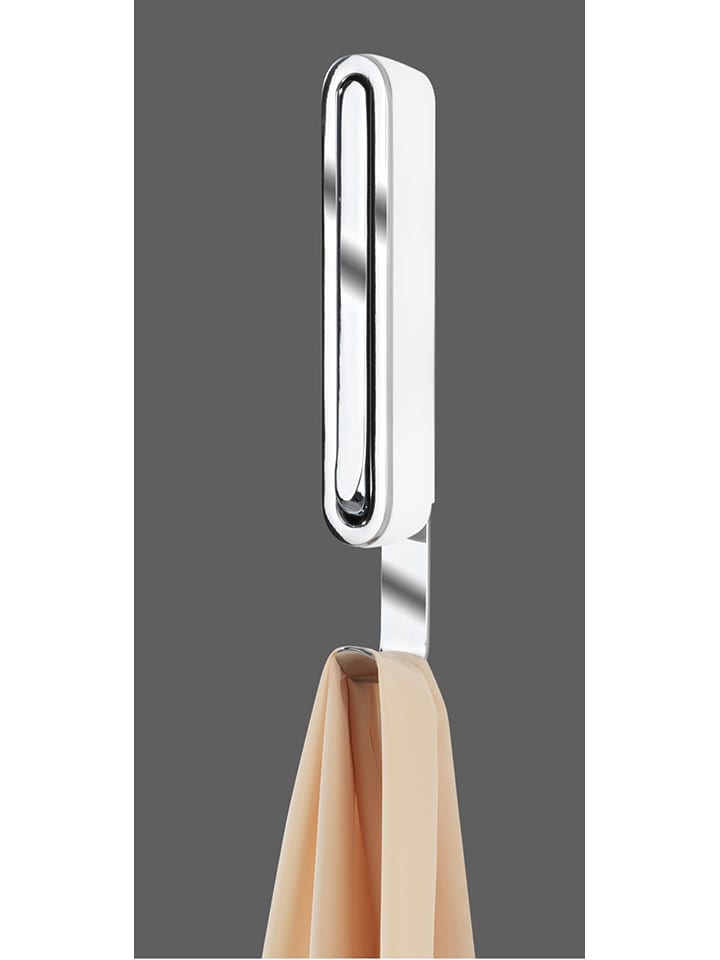Wenko Klapphaken in Silber - (B)2,5 x (H)18,5 x (T)2,5 cm günstig kaufen onesize