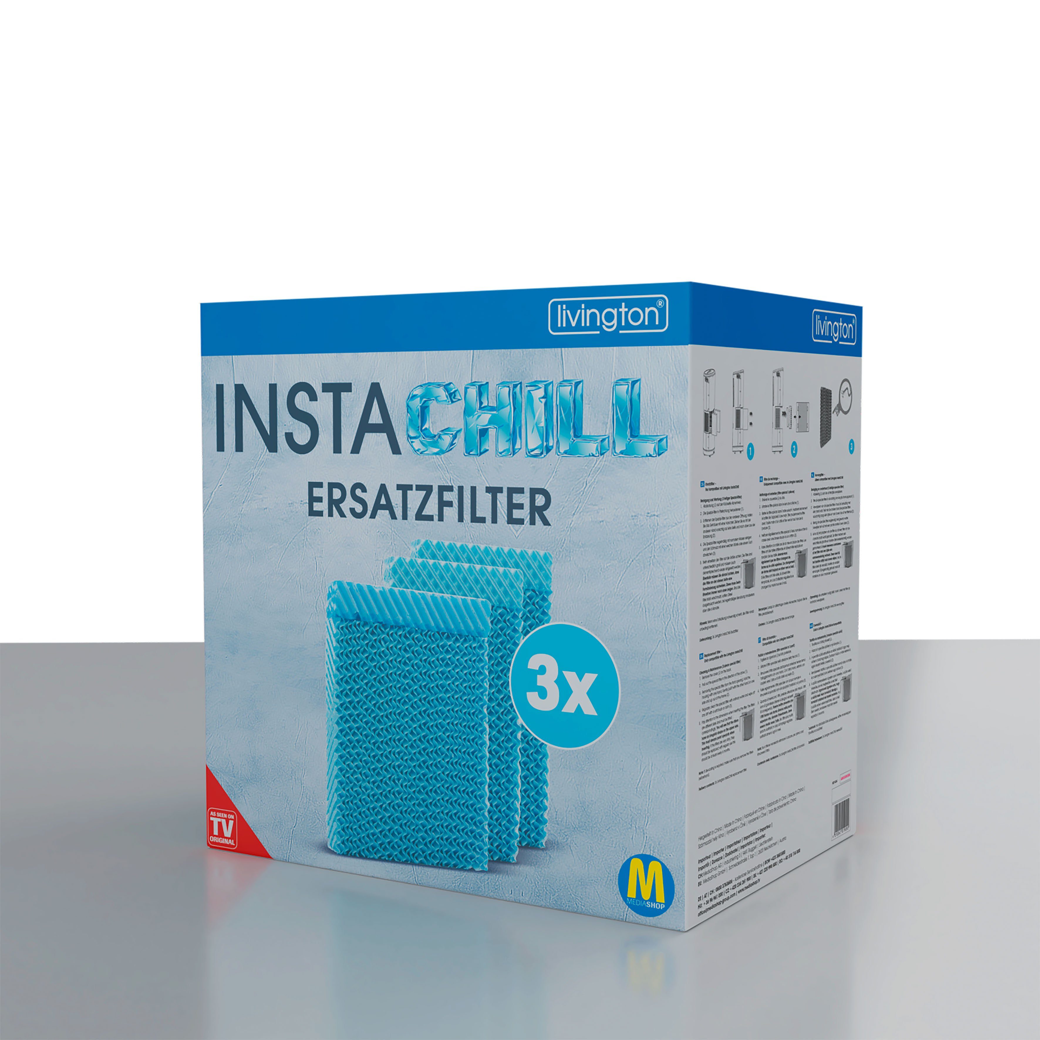 MediaShop Ersatzfilter InstaChill M21434