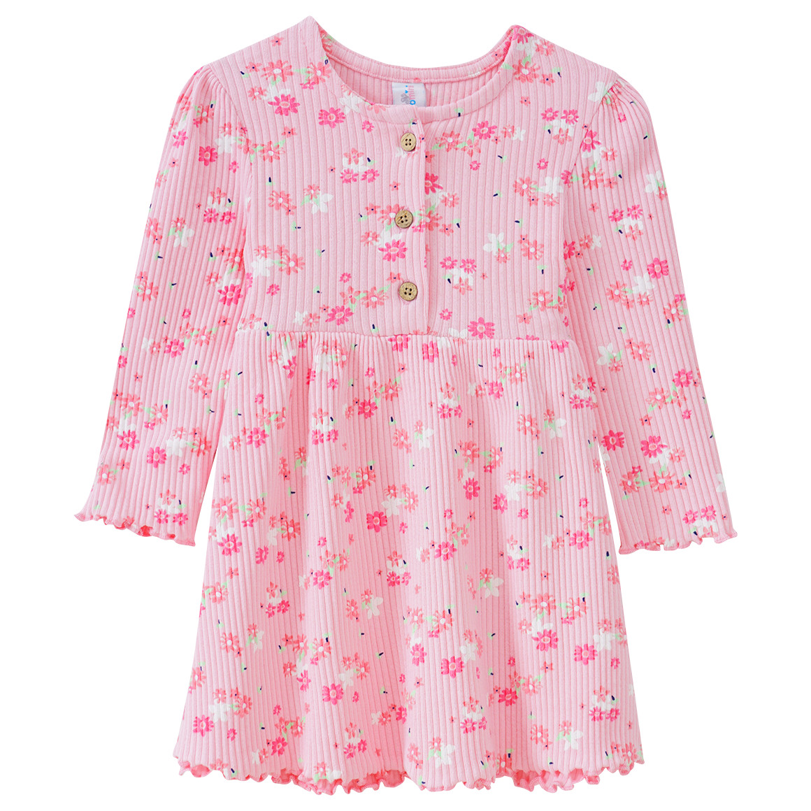 Baby Kleid mit Blumen-Allover