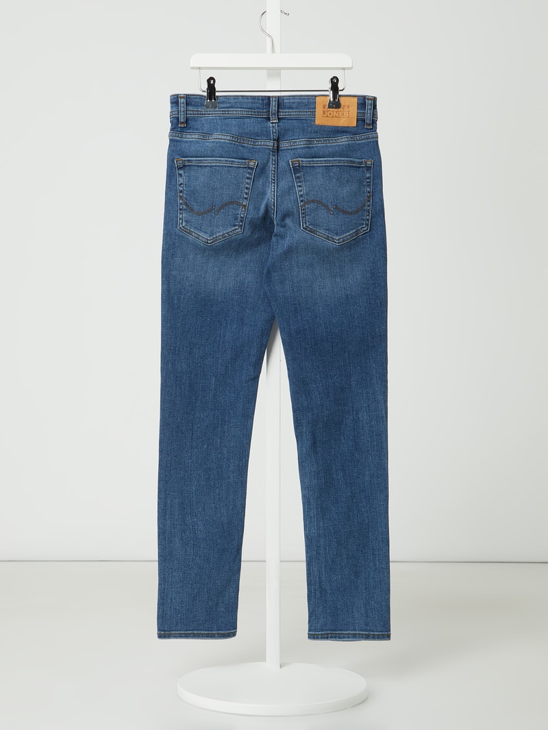 Slim Fit Jeans mit Stretch-Anteil Modell 'Glenn' in jeans