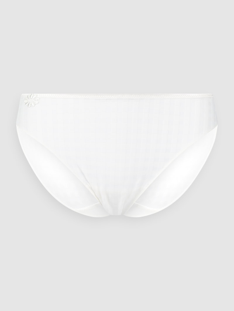 Slip mit Baumwoll-Anteil Modell 'Avero' in offwhite