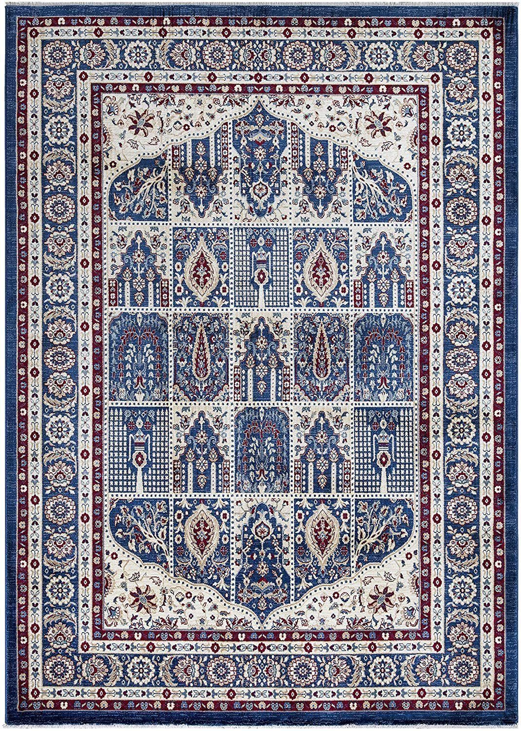 Orientteppich SHIRAZ 3800A, TEPPIA, rechteckig, Höhe: 8 mm