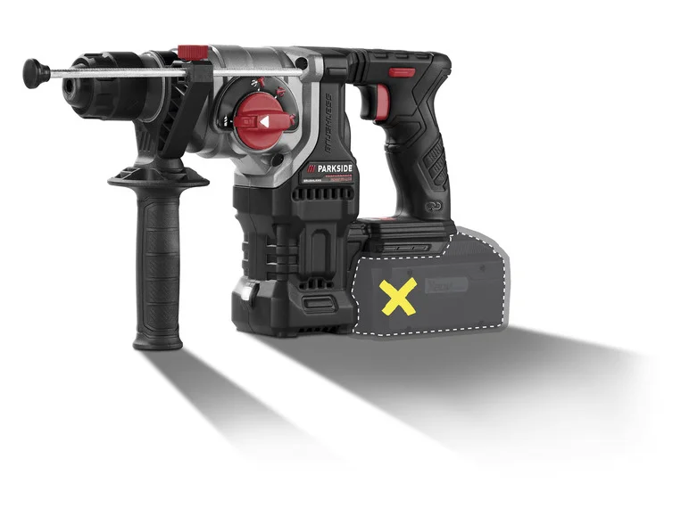 Furadeira de impacto sem fio PARKSIDE PERFORMANCE® PKHAP 20-Li C3, sem bateria e carregador, 20 V