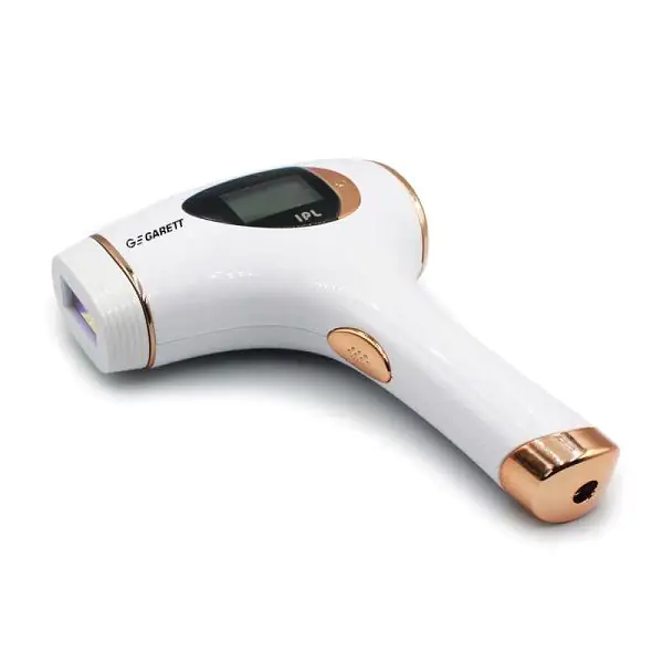 Αποτριχωτική Μηχανή Garett Beauty Flash IPL Λευκή και Χρυσή