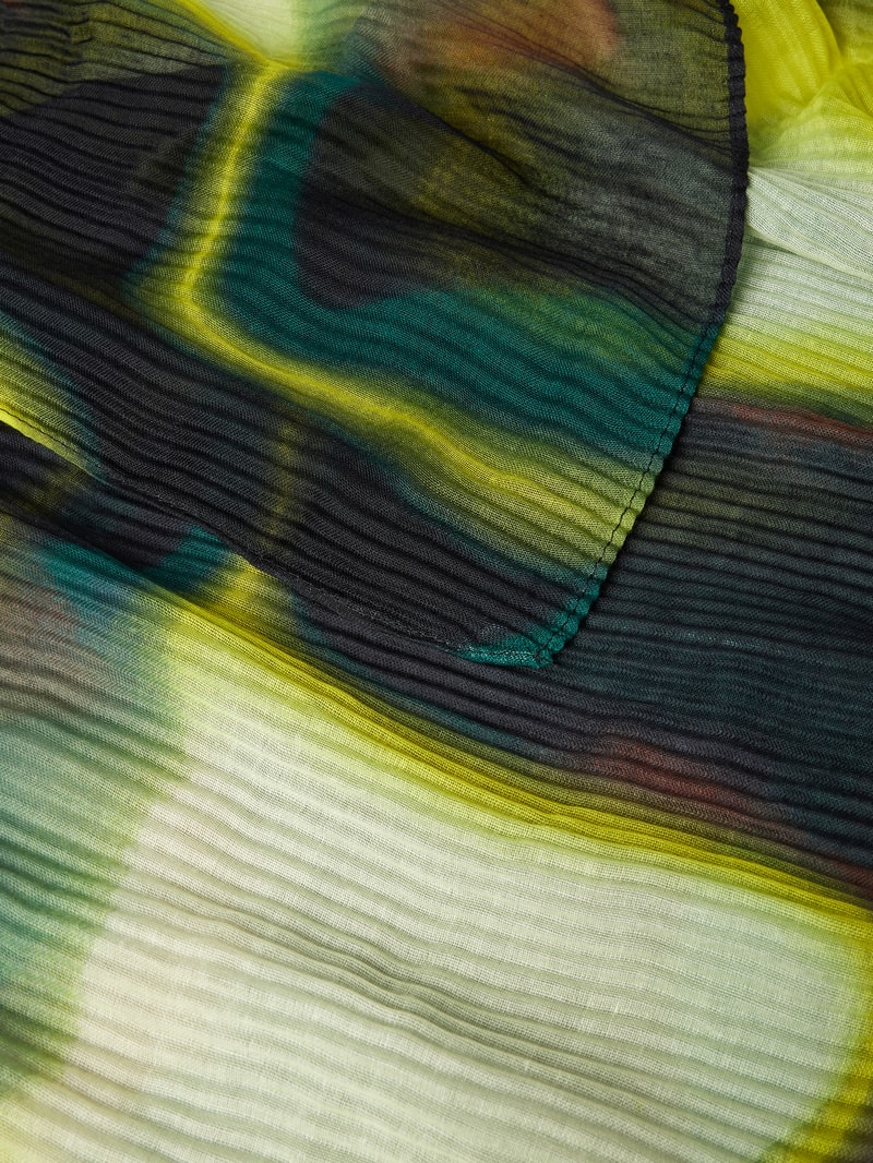 Schal mit Allover-Muster in bottle