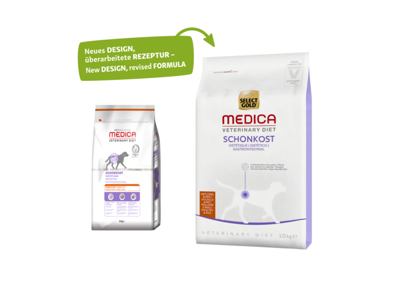 SELECT GOLD Hundetrockenfutter SELECT GOLD Medica Schonkost Geflügel & Reis 10 kg