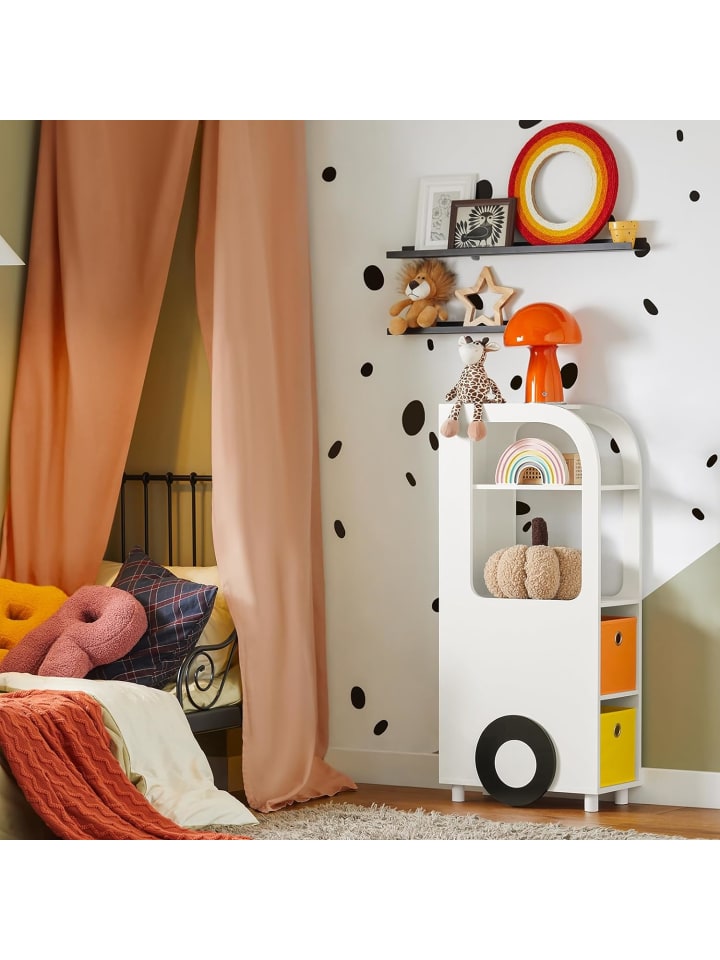SoBuy Bücherregal in Weiß - (B)26 x (H)110 x (T)50cm günstig kaufen onesize