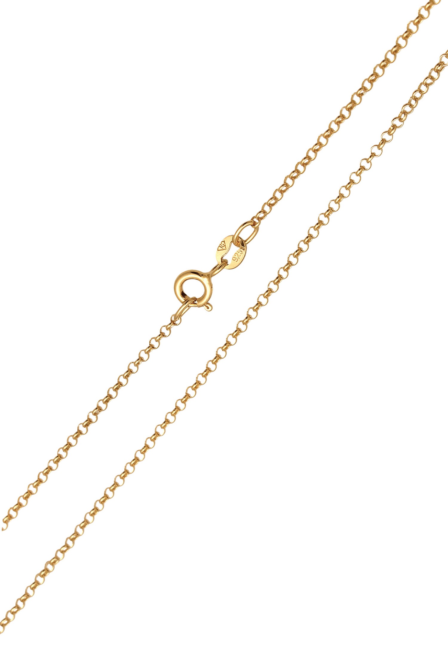 Ciondolo a disco con occhio di Allah da donna, in stile pastello, con smalto, in argento sterling 925 placcato oro.