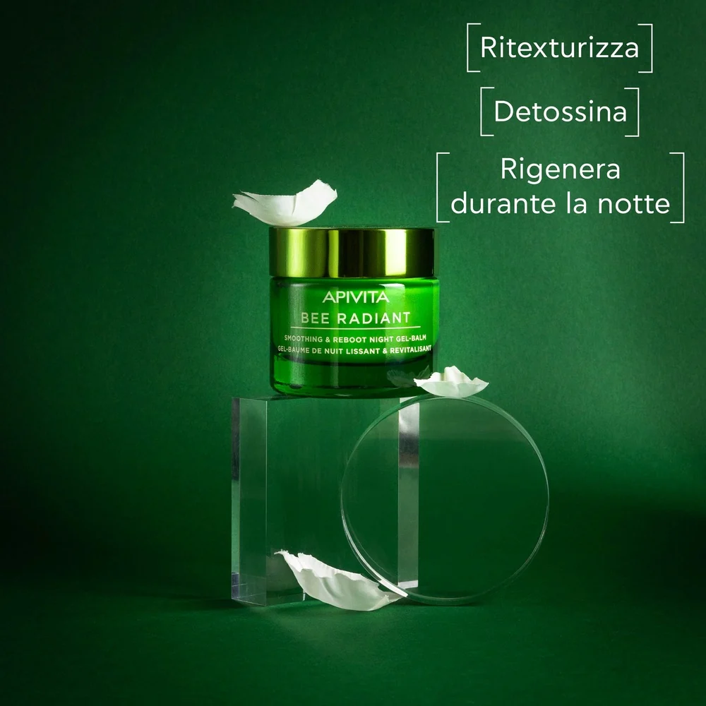 Nočný gél-balzam Bee Radiant Smoothing and Regenerating - Nočná starostlivosť o tvár pri prvých známkach starnutia