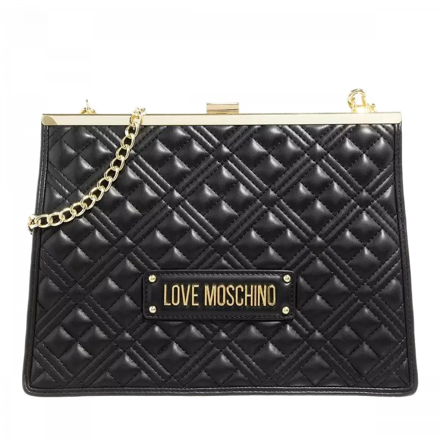 Love Moschino - Love Moschino Shoulder Bags Textil Black - schwarz