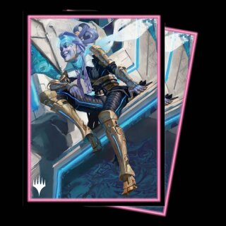 UP - Standard Sleeves for Magic: The Gathering - Kamigawa Neon Dynasty A (100)
