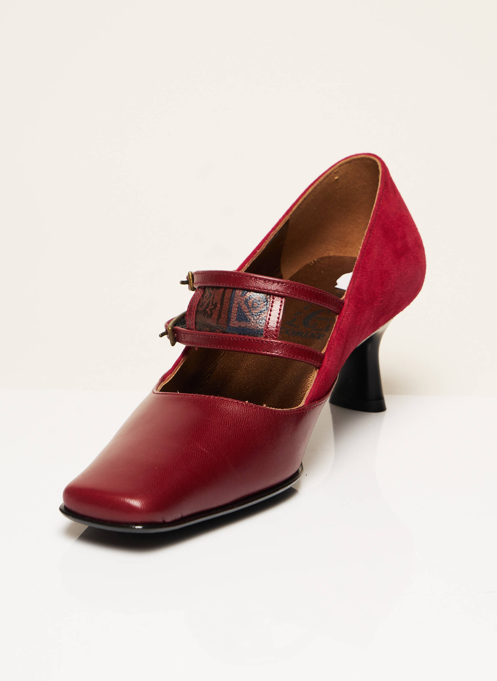 Corine Escarpins Femme couleur rouge