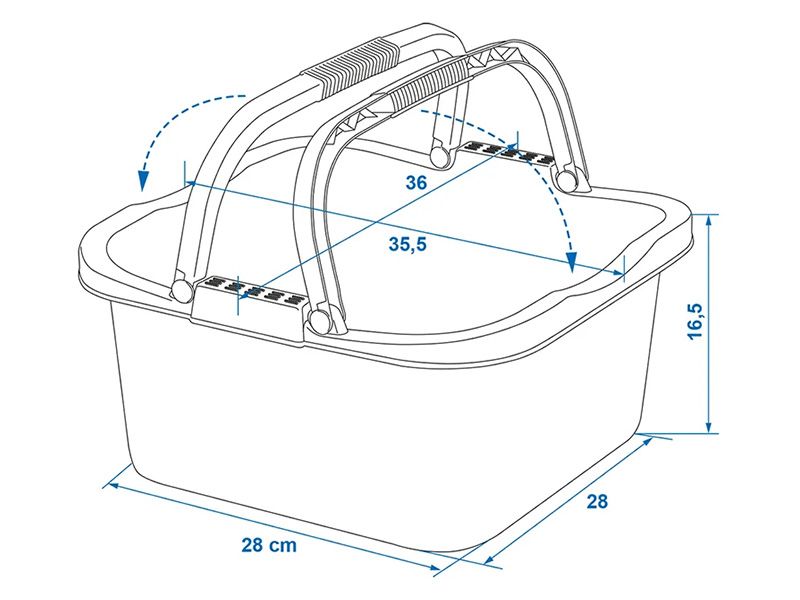 ProPlus 13 Liter Eimer