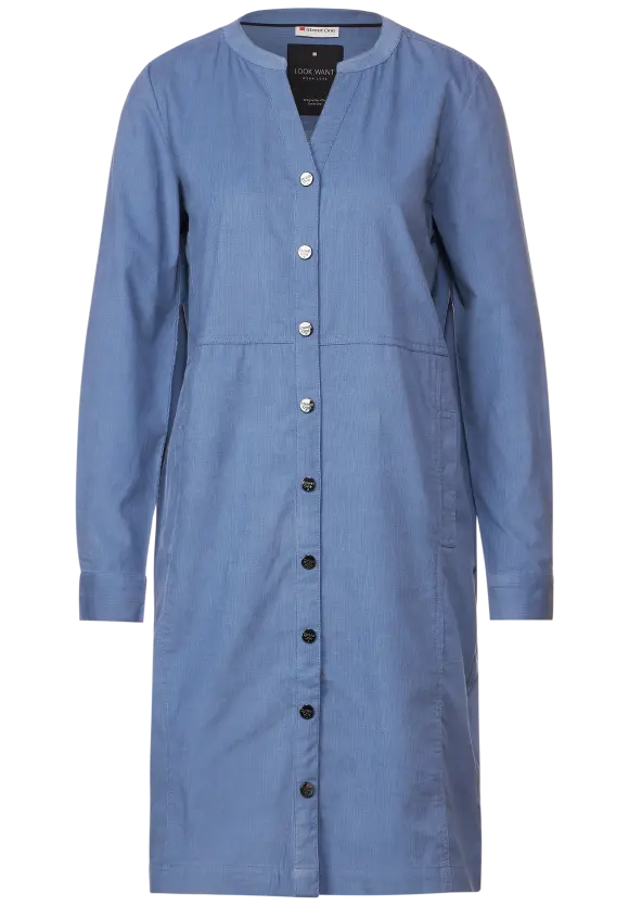 Street One Cordkleid mit Knopfleiste
