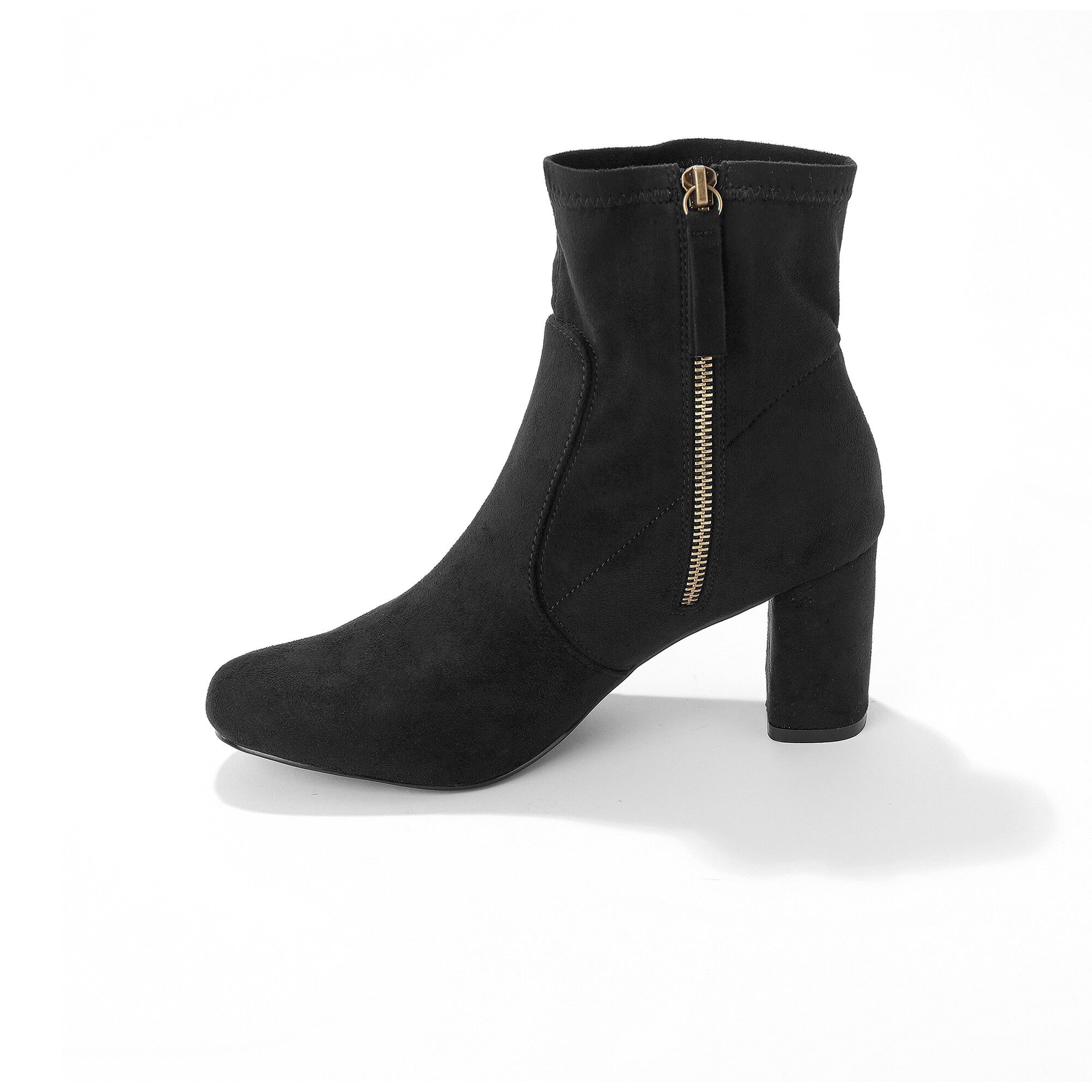 Boots effet chaussettes