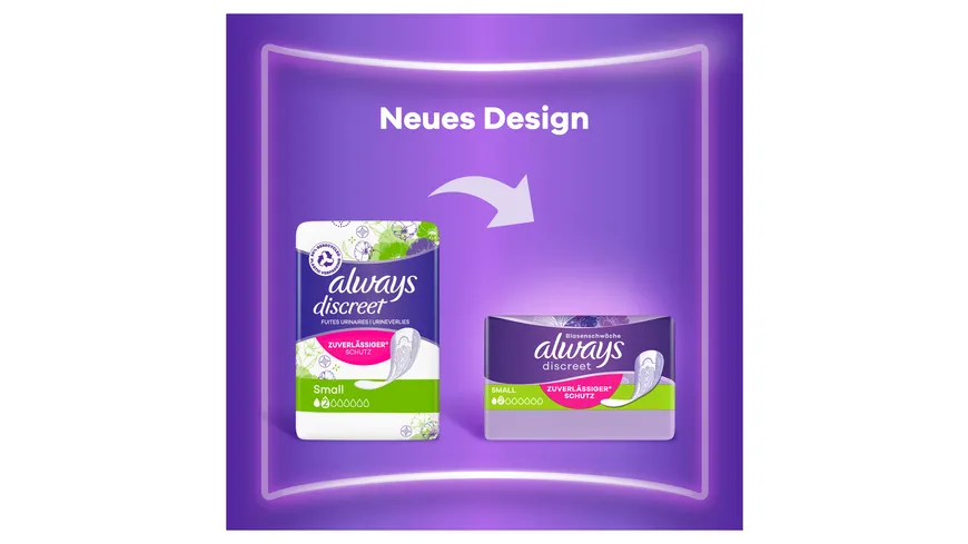 Always Discreet Inkontinenz Small Plus