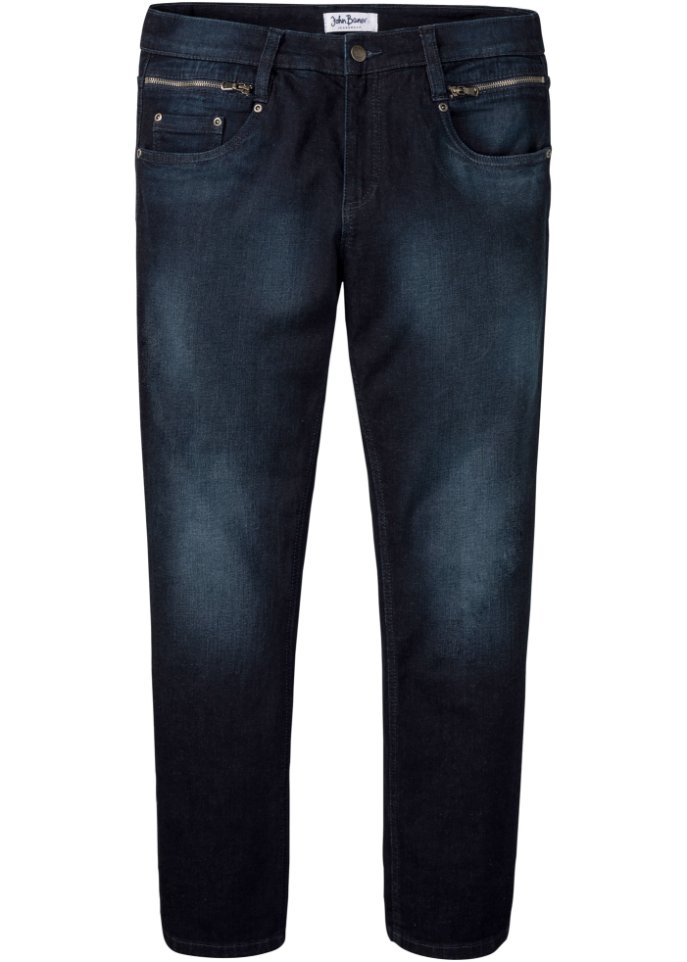 Slim Fit Stretch-Jeans, Straight