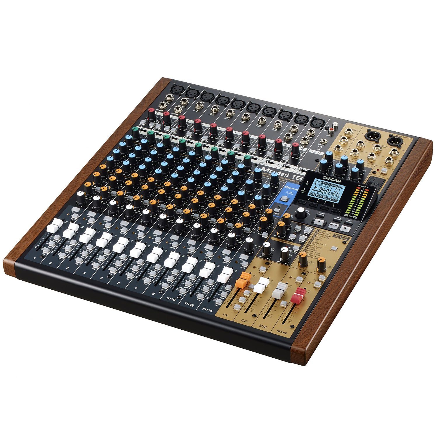 Tascam Mischpult Tascam Model 16 Mischpult mit USB-Interface