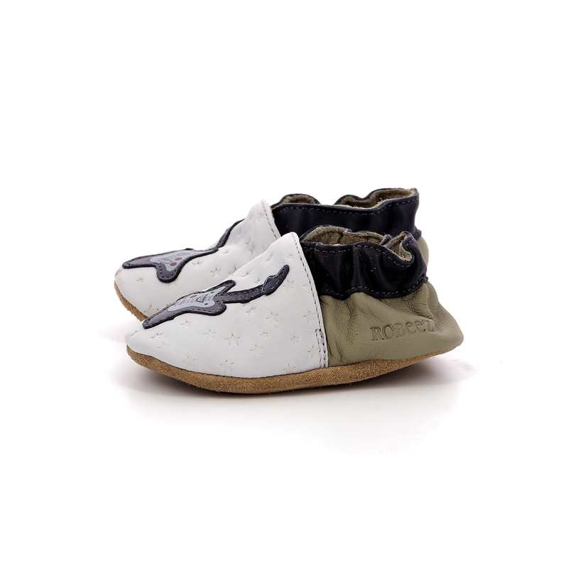 Chaussons cuir tannage vegetal Melomane Boy