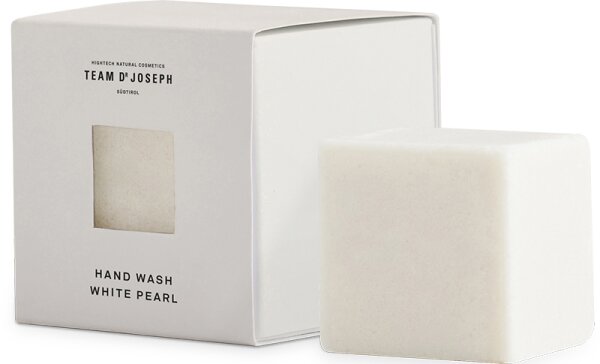 Team Dr. Joseph Zero Waste White Pearl Hand Wash Stückseife