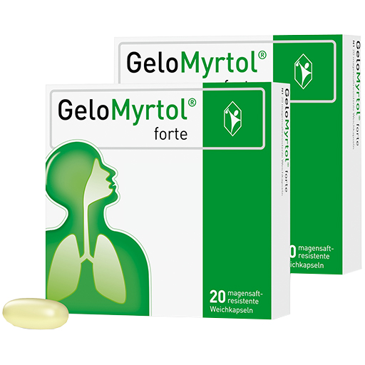GELOMYRTOL FORTE  2X20 St  Weichkapseln
