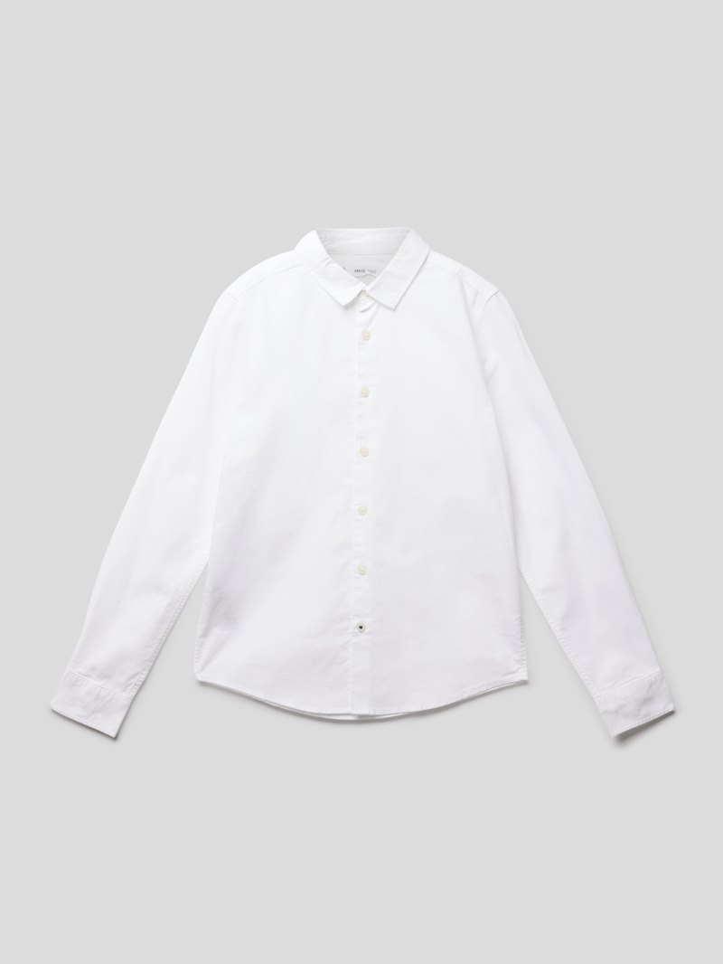 Freizeithemd Modell 'oxfordt' in offwhite