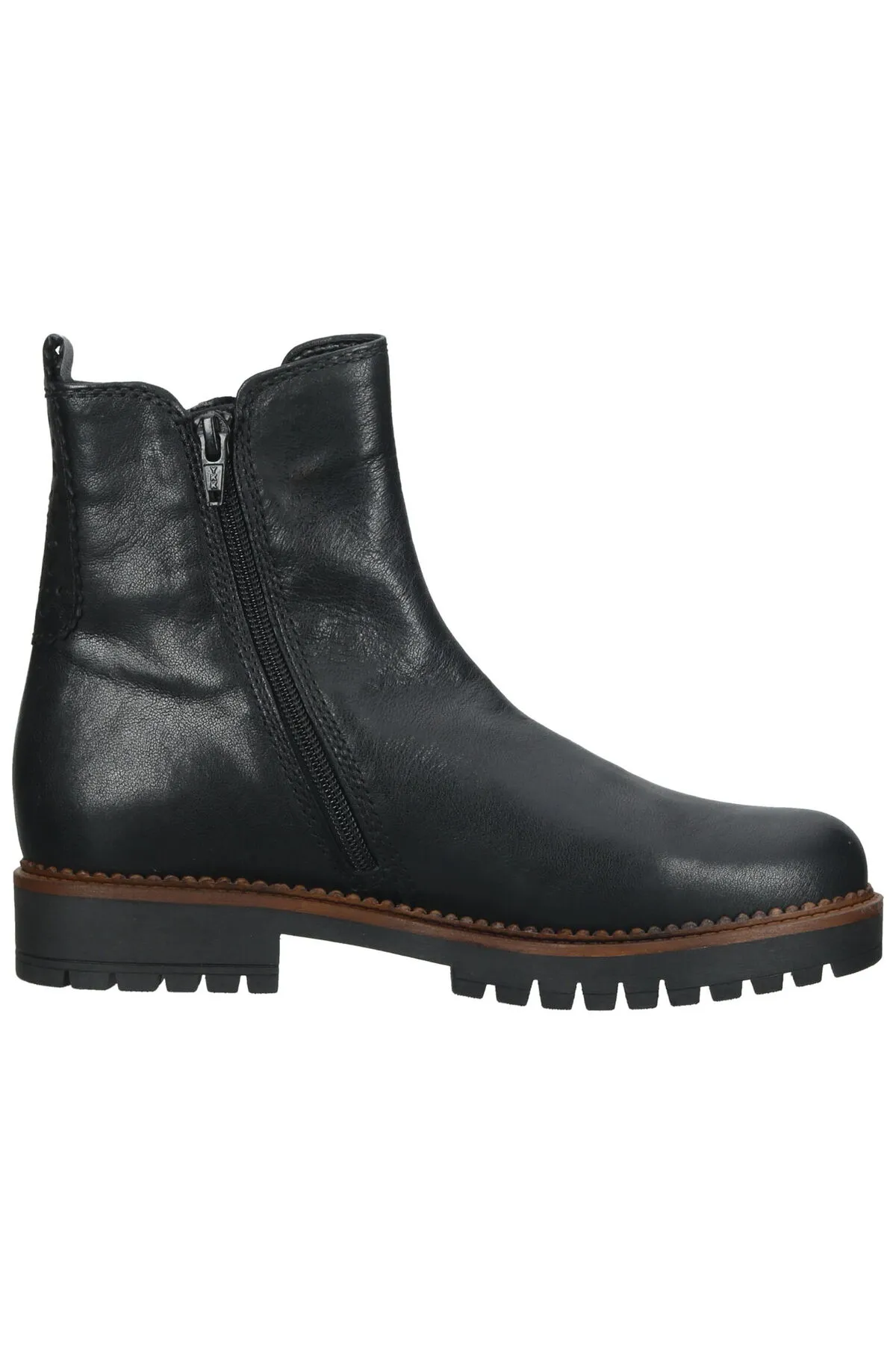 GABOR  Stiefelette - Schwarz - Flacher Absatz