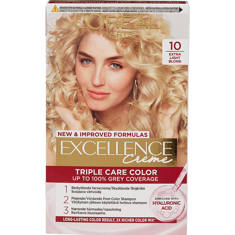 Loreal L'Oréal hårfarge 10 ekstra lysblond