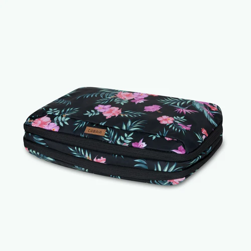 Medium Valladolid Black Suitcase Organizer