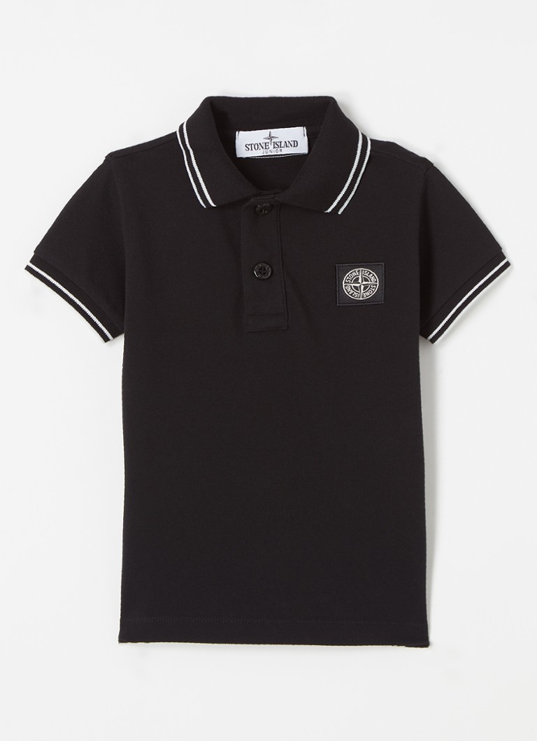 Stone Island 21348 pamučna piqué polo majica s vezom logotipa